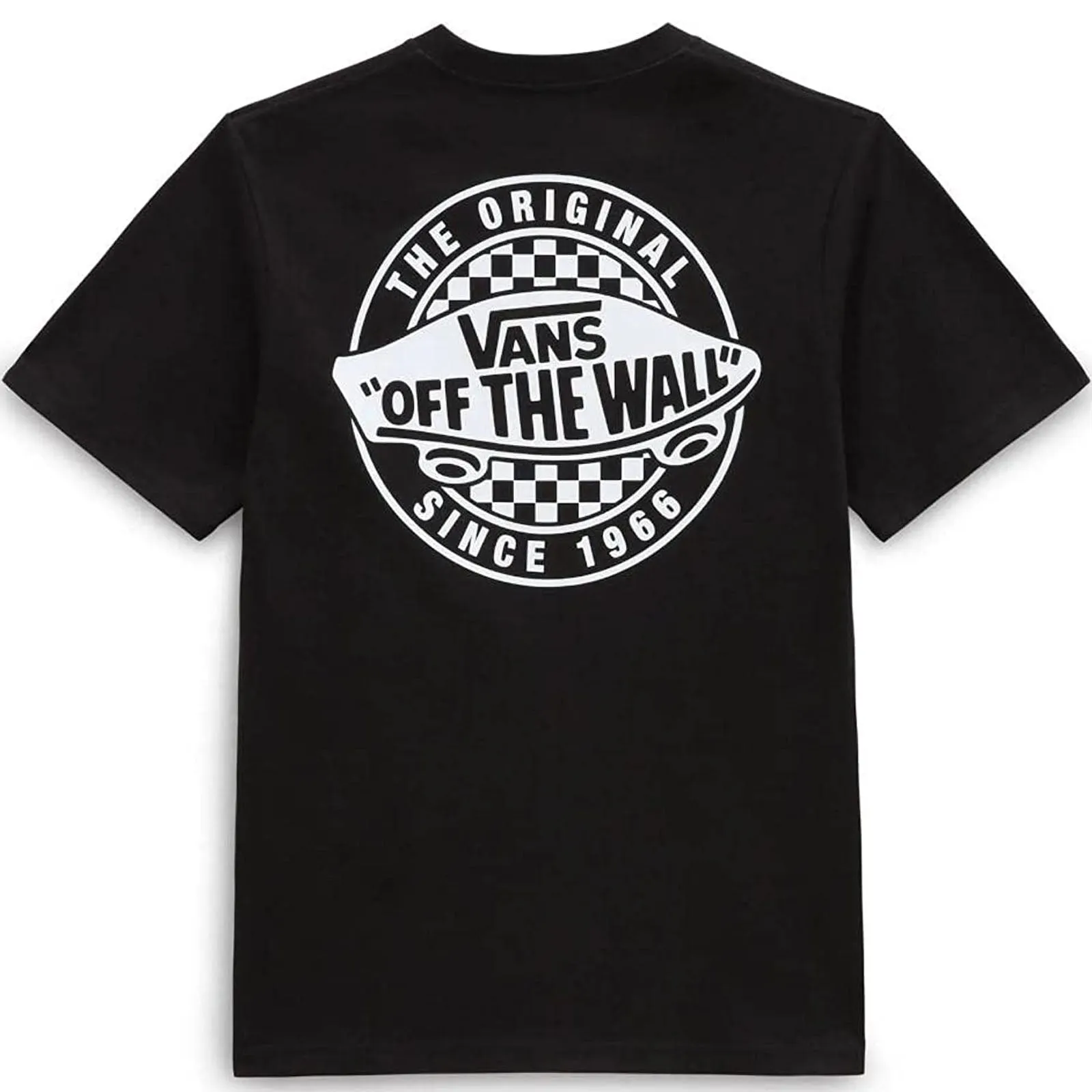 Vans Kids Off The Wall OG Crew Neck Short Sleeve Cotton T-Shirt Top Tee