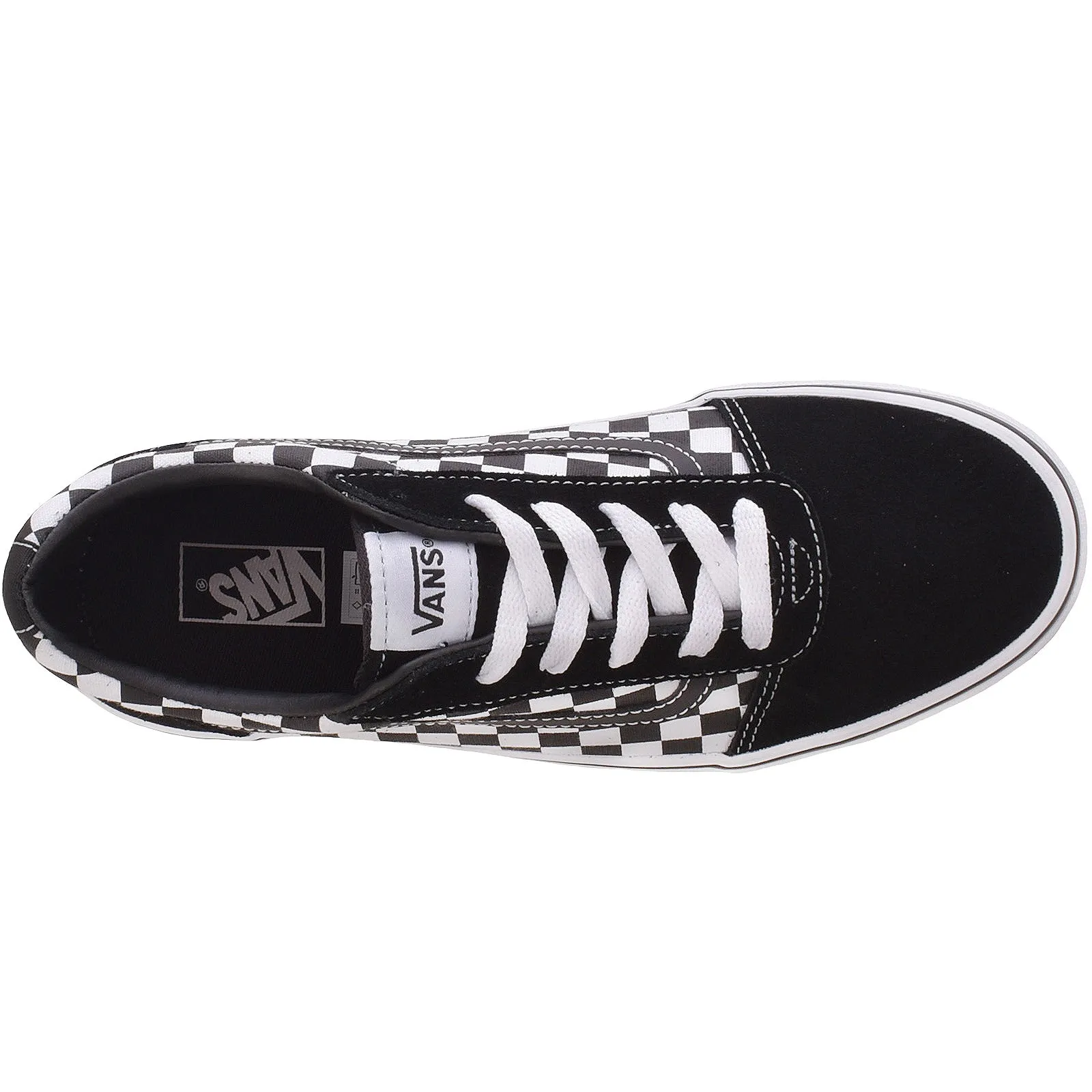 Vans Kids Ward Checkered Low Top Trainers