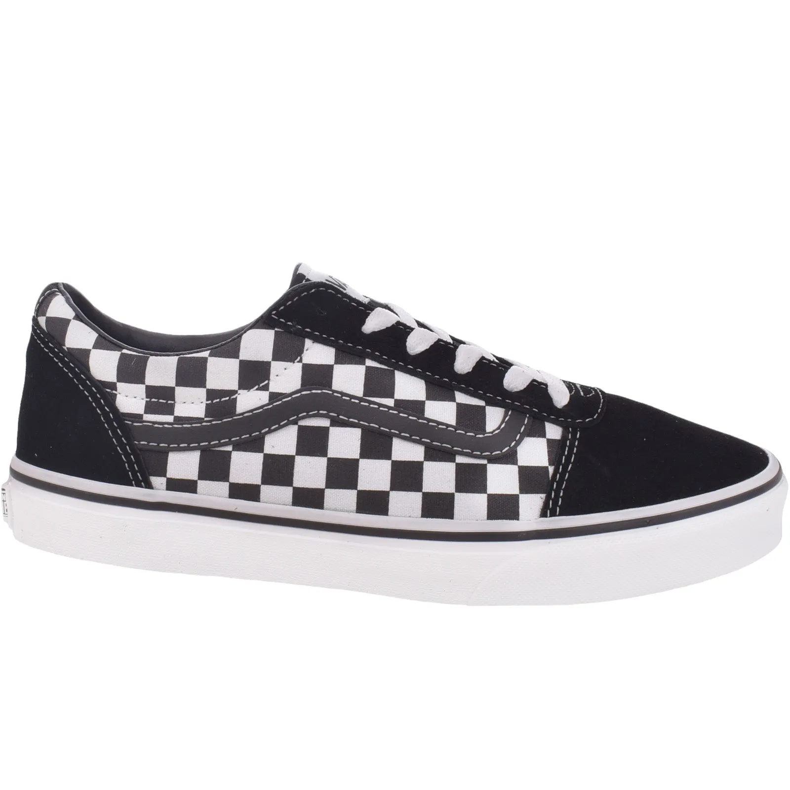 Vans Kids Ward Checkered Low Top Trainers