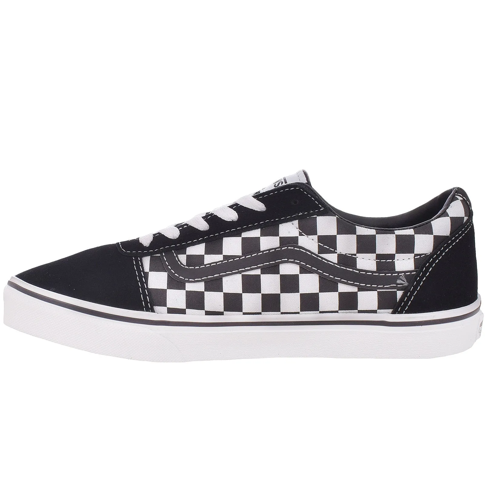 Vans Kids Ward Checkered Low Top Trainers