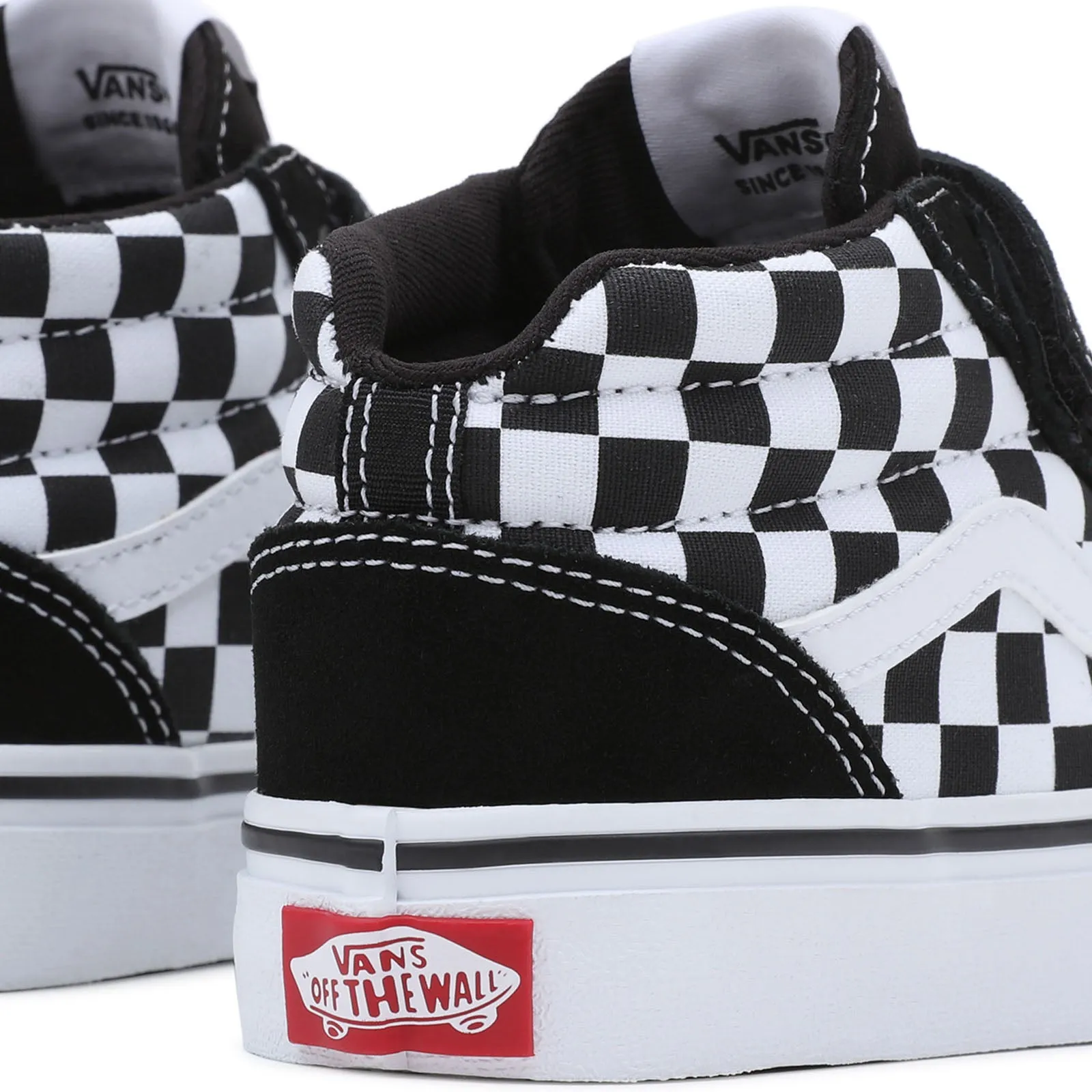 Vans Kids Ward Mid HighLace Up Trainers - Black