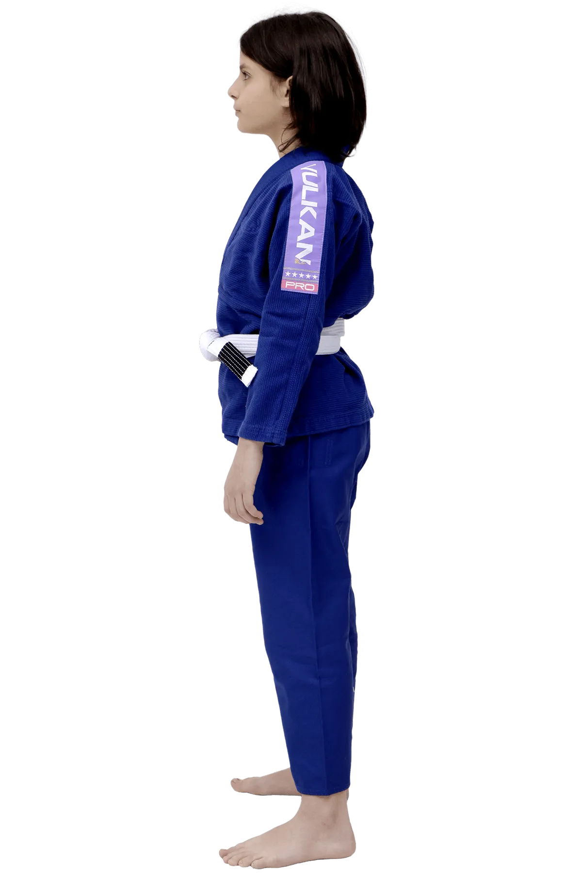 Youth Jiu Jitsu Gi - VKN PRO LIGHT (Royal Blue/Lilac)