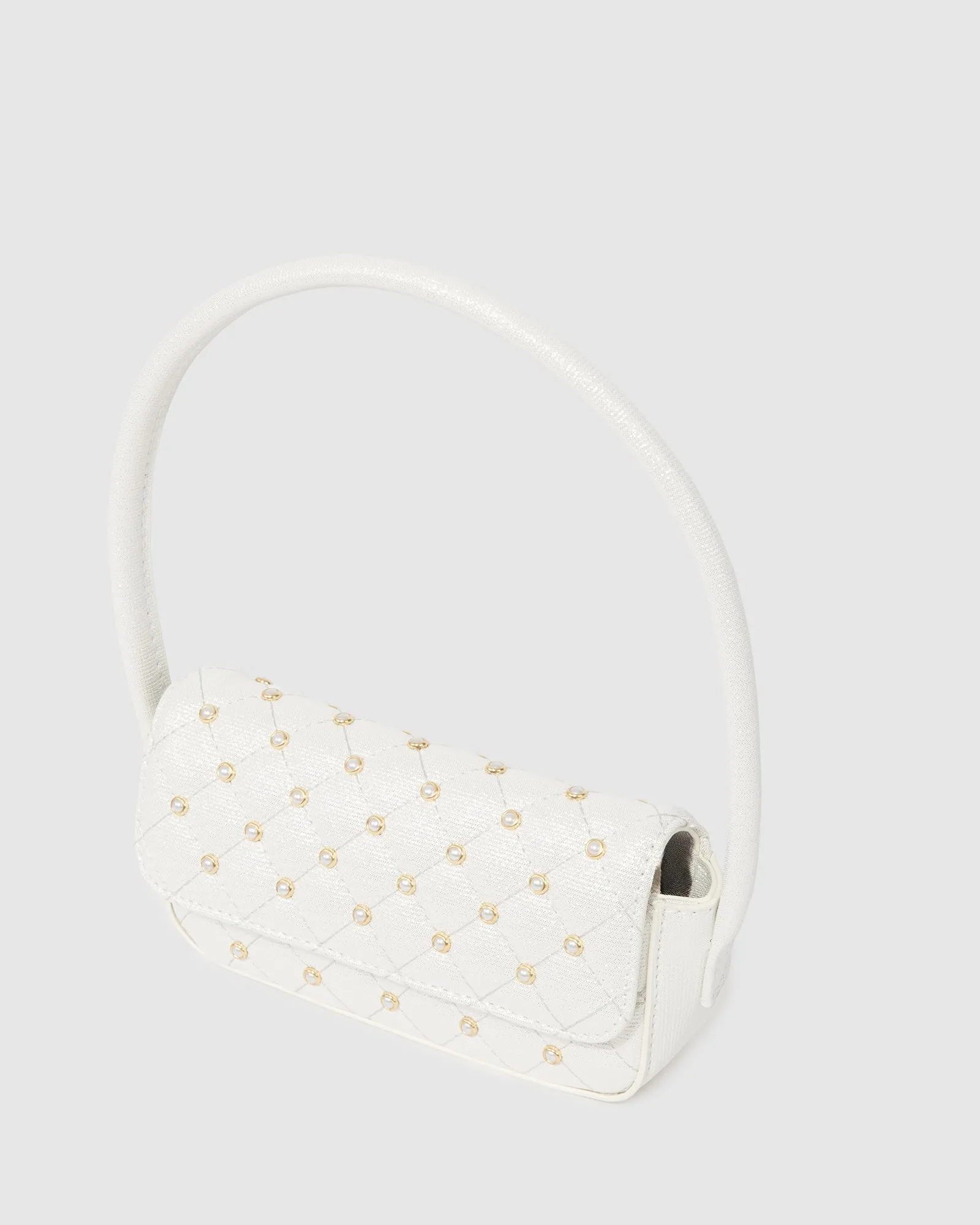 White Katrina Kids Shoulder Bag