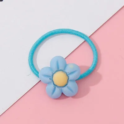 Kids Cartoon Flower Elastic Hair Band