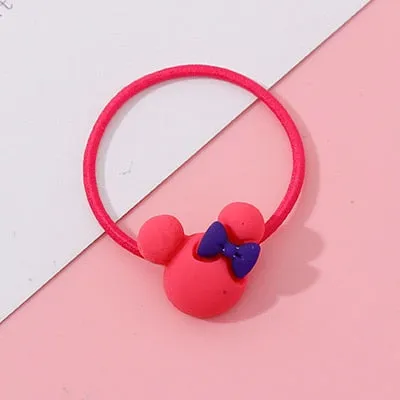 Kids Cartoon Flower Elastic Hair Band