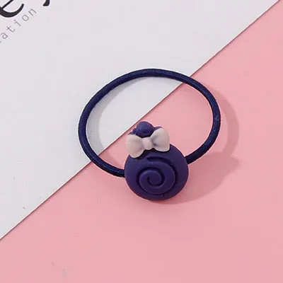 Kids Cartoon Flower Elastic Hair Band