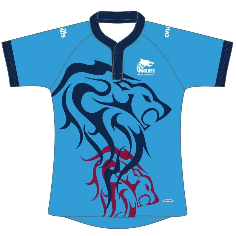 Wilmslow RUFC Kids' Rugby Jersey 