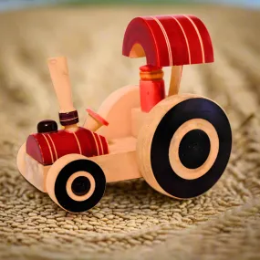 Big Wooden Tractor for Kids Age 1+