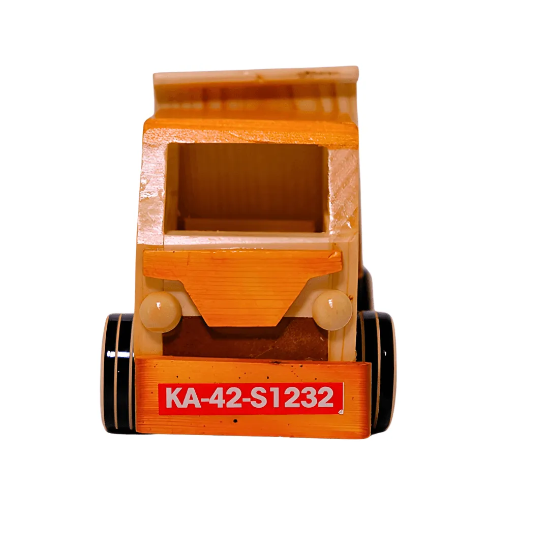 Wooden Truck for Kids Ages 1+ (Random Colors Sent)