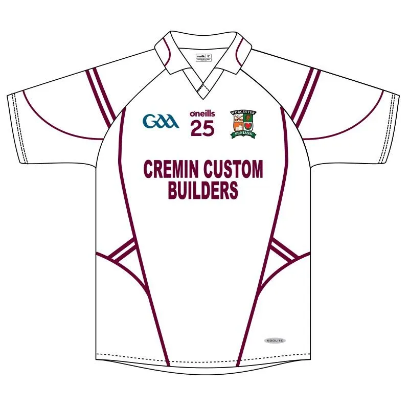 Worcester GAA Jersey Kids (White)