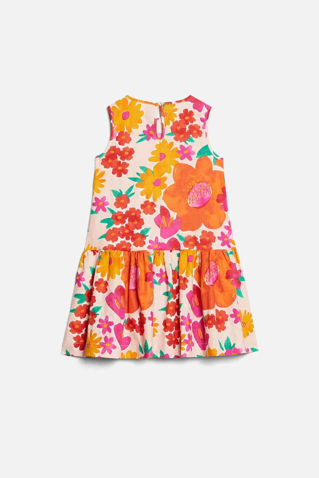 Wow Floral Children's Dress