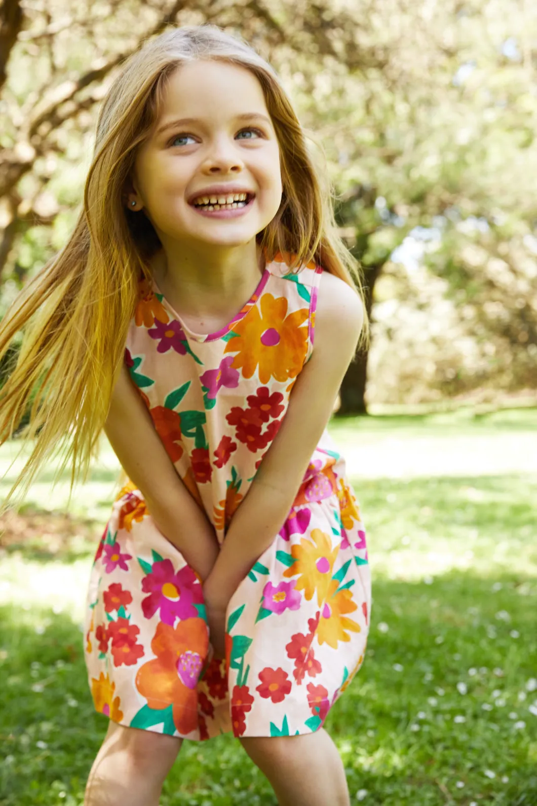 Wow Floral Children's Dress