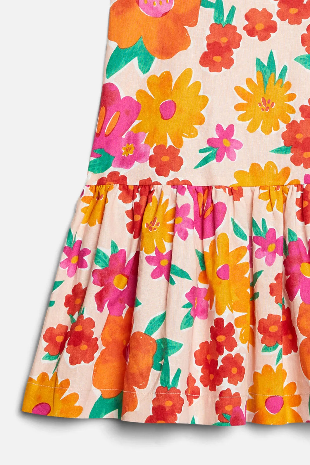 Wow Floral Children's Dress