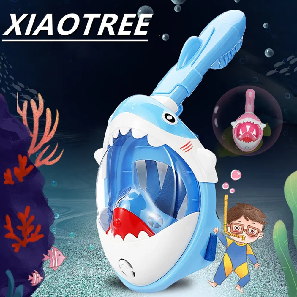 XIAOTREE Kids Snorkel Mask