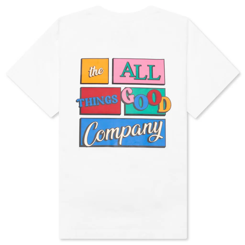 White Kids TV Tee